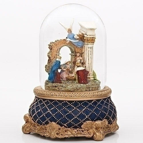 Nativty with Stonewall Domed Water Globe 8