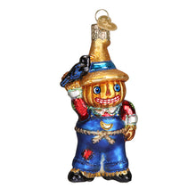 Load image into Gallery viewer, Punkin&#39; Scarecrow Halloween Ornament
