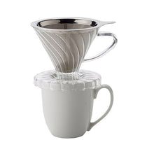 Load image into Gallery viewer, Pour-Over Borosilicate Glass Coffee Filter #2
