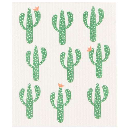 Cacti Swedish Sponge Cloth