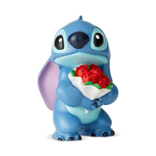 Disney Hugs Stitch with Flowers Mini Figure