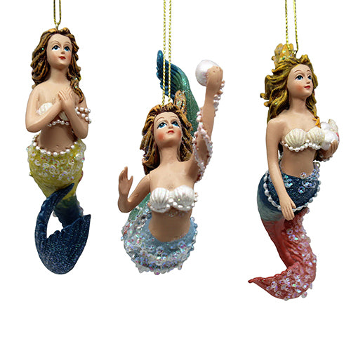 Mermaid Christmas Ornament 4