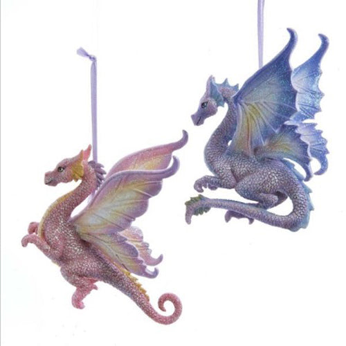 Fantasy Dragon Ornament 4.125