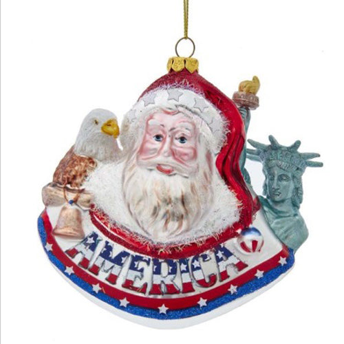 International America Santa Ornament 5