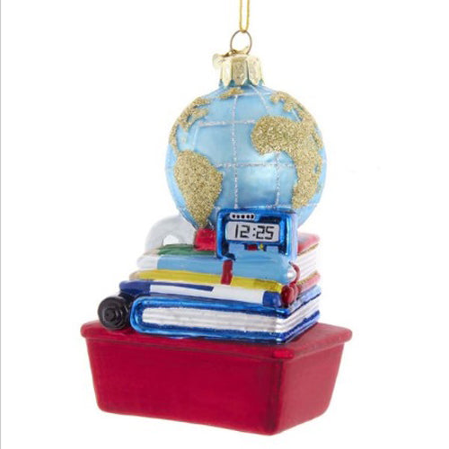 Teacher Glass Ornament 4.5