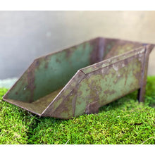 Load image into Gallery viewer, Rusted Sorting Bin Planter 10&quot;

