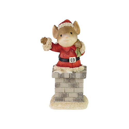 Christmouse is Coming Mouse In Chimney