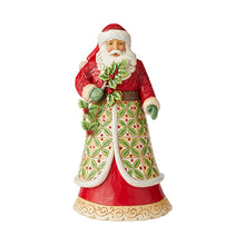 Load image into Gallery viewer, Holly Jolly Holiday Santa with Holly
