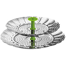 Load image into Gallery viewer, 2-In-1 Stainless Steel Steamer Insert
