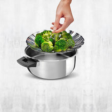 Load image into Gallery viewer, 2-In-1 Stainless Steel Steamer Insert
