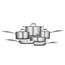 Load image into Gallery viewer, Tri-Ply 18/10 Stainless Steel Cookware Set of 10
