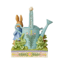 Load image into Gallery viewer, Caught in Mr. McGregor’s Garden Beatrix Potter&#39;s Peter Rabbit with Watering Can
