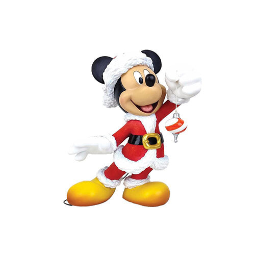 Modern Santa Mickey Mouse Statue