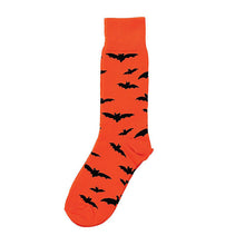 Load image into Gallery viewer, Halloween Bats Socks Pair
