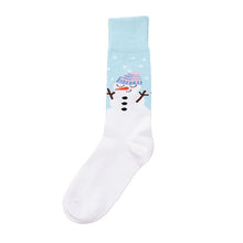Load image into Gallery viewer, Holiday Snowman Socks Pair
