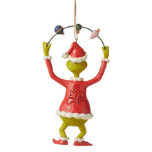 Load image into Gallery viewer, Grinch Juggling Ornaments Ornament
