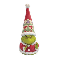 Load image into Gallery viewer, Grinch Gnome with Large Heart
