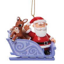 Load image into Gallery viewer, Santa&#39;s Sleigh Ornament
