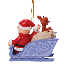 Load image into Gallery viewer, Santa&#39;s Sleigh Ornament
