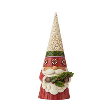 Load image into Gallery viewer, Sprig of Christmas Spirit Christmas Gnome Holding Holly
