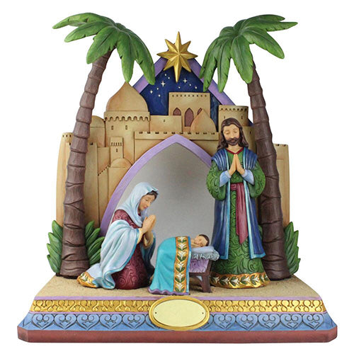 A Savior Before Us Holy Family Nativity Set of 4