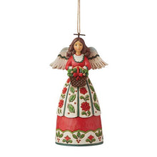 Load image into Gallery viewer, Christmas Floral Angel Ornament
