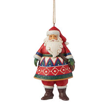 Load image into Gallery viewer, Lapland Santa with Satchel Ornament
