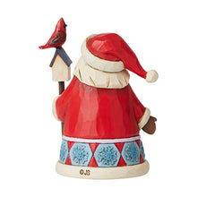 Load image into Gallery viewer, Santa with Cardinal &amp; Birdhouse Mini
