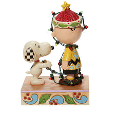 Load image into Gallery viewer, Oh Brother! Charlie Brown Tangled Lights
