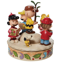 Load image into Gallery viewer, Spreading Christmas Cheer Charlie Brown &amp; Friends Around the Christmas Tree
