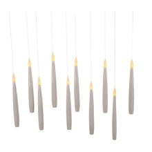 Load image into Gallery viewer, Floating Candle String Ornament 6&quot; Set of 10
