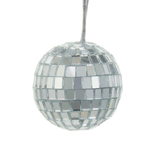 Load image into Gallery viewer, Glass Mirror Ball Ornaments 2 7/8&quot; Set of 6
