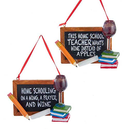 Home School Resin Ornament 3.9