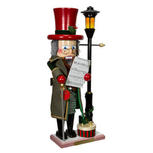 Load image into Gallery viewer, Deck the Halls Musical Caroler Nutcracker 21.25&quot;
