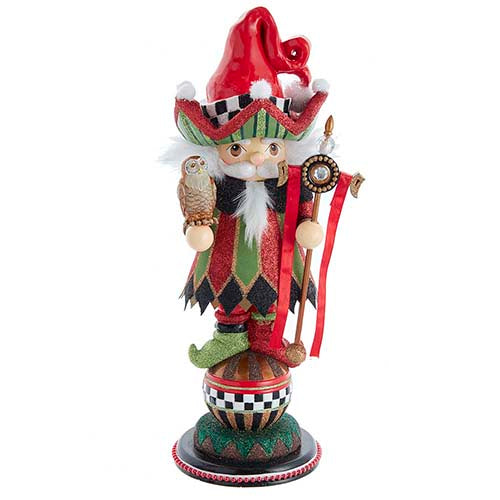 Hollywood Red & Green Wizard Nutcracker 16