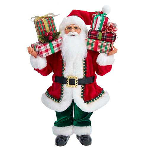 Kringle Klaus Traditional Santa with Gifts 17