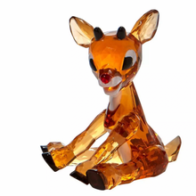Load image into Gallery viewer, Facets Rudolph the Red Nosed Reindeer Figurine
