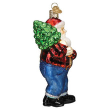 Load image into Gallery viewer, Lumberjack Santa Ornament
