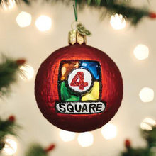 Load image into Gallery viewer, 4 Square Ball Ornament
