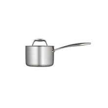 Load image into Gallery viewer, Tri-Ply 18/10 Stainless Steel Sauce Pan with Lid 1.5 Quart
