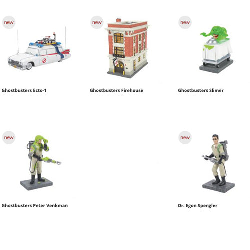 Ghostbusters Village Set of 5