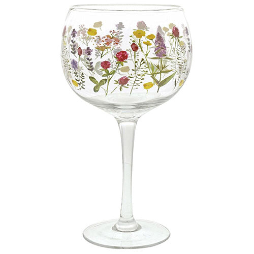 Ginology Wildflowers Copa Gin Glass