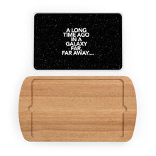 Load image into Gallery viewer, Star Wars Title Scoll Billboard Glass Top Serving Tray
