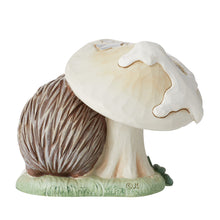 Load image into Gallery viewer, White Woodland Hedgehog by Mushroom
