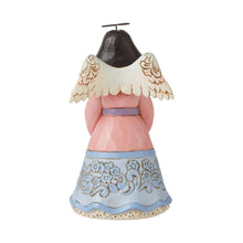 Load image into Gallery viewer, Basket of Easter Blessings Pint Sized Easter Angel with Basket African American
