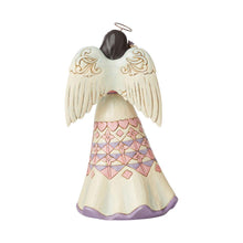 Load image into Gallery viewer, A Bouquet of Love for Mom Angel Holding Flowers African American
