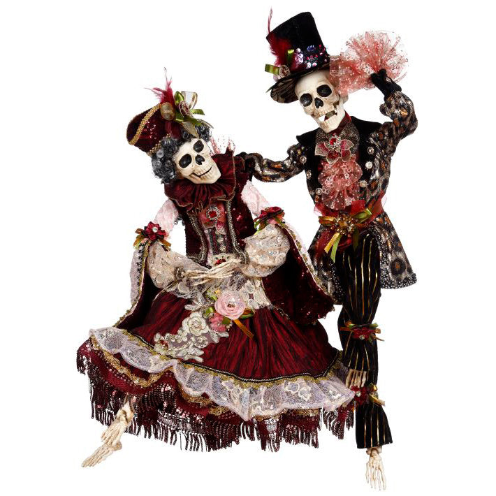 Dancing Devine Skeleton Set of 2 Large 32