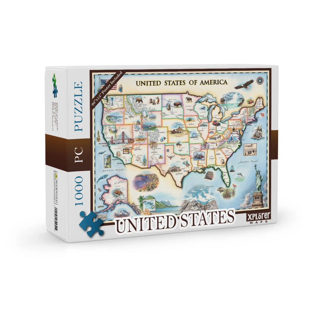 USA 1,000 Piece Puzzle