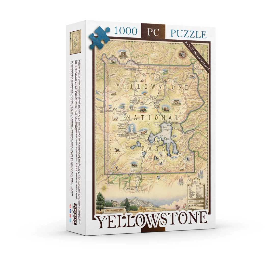 Yellowstone National Park 1,000 Piece Puzzle