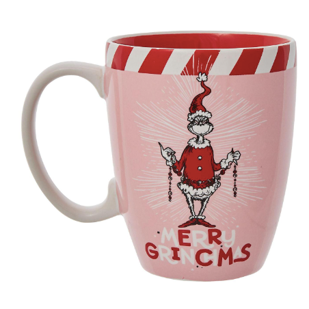 Grinch Pink Merry Grinchmas Mug